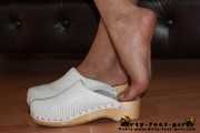 weiße Berkemann Clogs