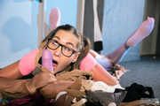Naomi Bennet drives us crazy with pantyhose (308 images)