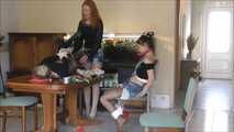 Lea, Saskia und Wendy - Die Bondageparty 1 Teil 4 von 4