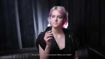 Interview with Dasha while she is smoking   
