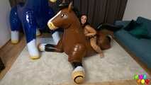 1075 Big breasts and big horses
