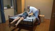 Stefanie – Tied to the bed and tickled – Part 1 of 3