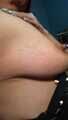 before and after breast busting scene 