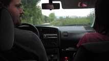 Angi in the hitchhiker