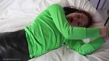 Green Turtleneck Bedtie