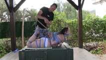 Supertight longterm Hogtie for Afsana