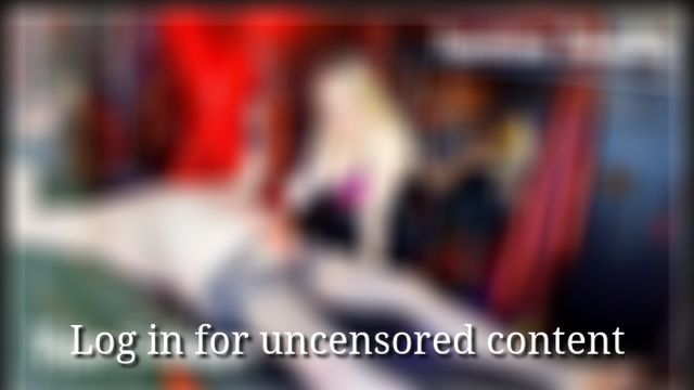 Nylon slut gets a stimulation current treatment