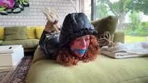 Lola Montez broke into pervert Peoples house and got tied and gagged