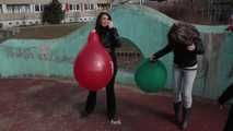 154 3 girls, 3 balloons (24" Qualatex ClubSteffi)