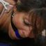 Bikini lady Isabell hogtied