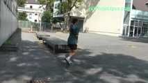 068025 Ling Pees On The Table Tennis Table