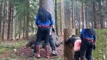 In the forest, the loser gets the tail