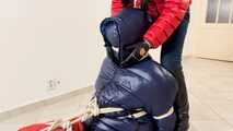 Breathplay Sebastien in 2 puffer jackets.