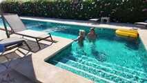 PISS HOLIDAY WITH ROSELLA EXTREME?! SWALLOW IT: LESBIAN PISS DIRECTLY IN HER FACE!