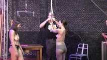 2 Girls extreme Challenge for Elise Graves & Little Red Girl