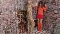 You Scared The Pants Off Me! Velma Bound in Spooky House - Indica James