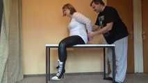 Cuffed on a table 2
