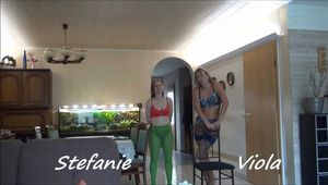 Stefanie and Viola - Who tickles better Part 2 of 5
