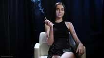 Confident Smoker – Slow Drags & Direct Eye Contact