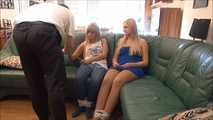 Marenka and Renee - tickling Game Part 1 of 6