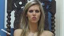 Ilona's hot strip and masturbation