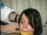FEISTY, CLEAVE GAGGED, HOG-TIED HOSTAGE PIPER (D23-5)
