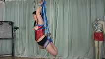 Suspension mit Panty Ouvert