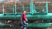 020141 Kathy Takes A Gushing Pee From The Pipeline