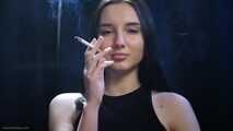 Confident Smoker – Slow Drags & Direct Eye Contact