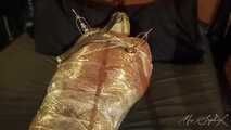 Nipple clamps and aroma play