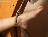 Bianca tied nude