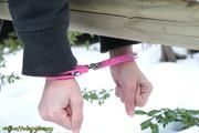 Cuffed at the parking area