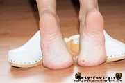 weiße Berkemann Clogs