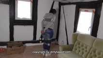 Jasmin in hogtie 3/6