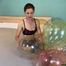 Belbal 14" helium popping with wooden stick in lingerie
