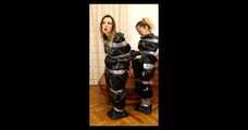 Kamilla and Talika06 - Both trash bag packed (escape video)