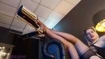 30 cm heels and sheer nylons - your ruin in 9 minutes