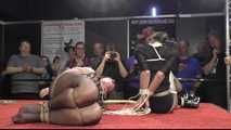 Bondage Challenge Stage at BoundCon XIII - Jim Hunter & Mr. Ogre vs. Elise Graves & Fayth on Fire