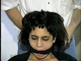 TIT TIED, MOUTH STUFFED, CLEAVE GAGGED LITTLE LATINA HOSTAGE (D28-5)