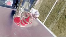 Fayth on Fire in brutally a tight Ziptie Hogtie