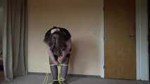 Sweetie in yellow ropes 2