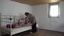 Lana hogtied by Ginger