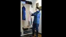 Rainwear and selfbondage