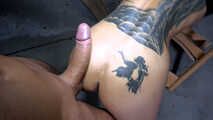 SKINNY-MILF Vicky (42) raw fucked in a LOST PLACE
