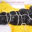 Jill tied and gagged in an big shiny down bag to lie in (Pics)