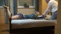 Stefanie – Tied to the bed and tickled – Part 1 of 3