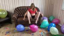 sexy heel2pop 12inch balloons