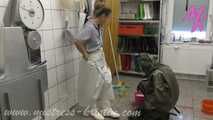 Clip #004 slaughterhouse cleaning in a different light - how stupid can you be? #rubber
