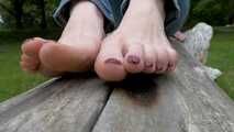 Barefoot and flip-flops