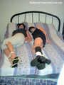 Sreadeagle and Papasan Tied